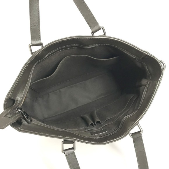 LOUIS VUITTON Authentic Brown Damier Leather Tote Bag - Picture 12 of 16